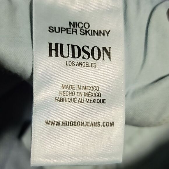 Hudson NICO midrise super skinny ankle jeans - Picture 13 of 15